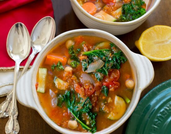 Chickpea Vegetable Soup Recipe