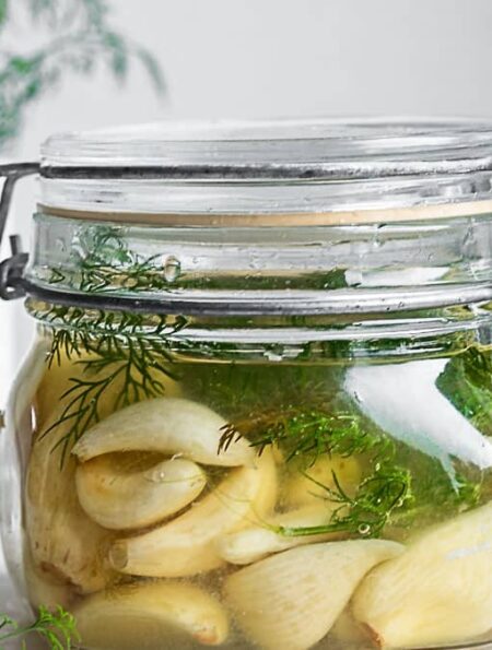 Fermented Garlic with Dill - Nourished Kitchen