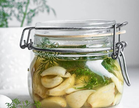 Fermented Garlic with Dill - Nourished Kitchen
