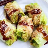 keto cabbage momos