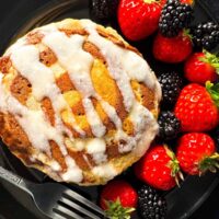 kodiak cakes cinnamon roll pancakes