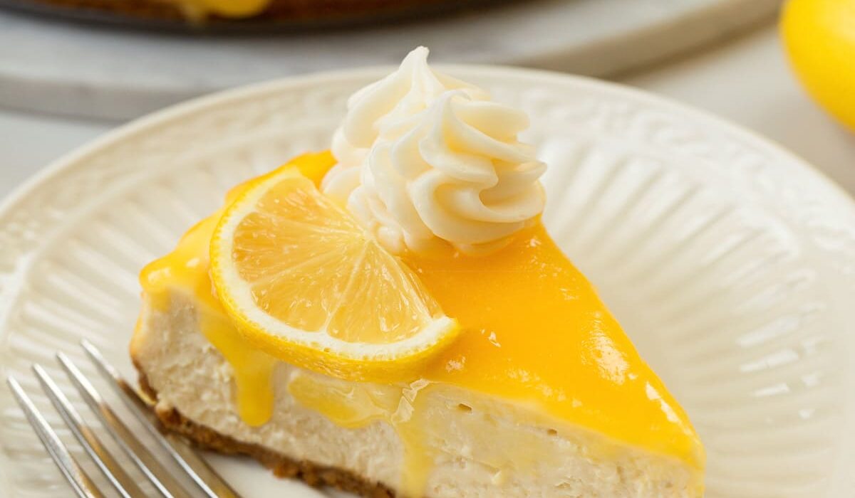 Lemon Protein Cheesecake Recipe