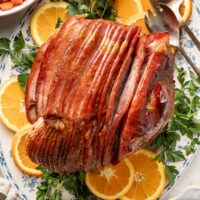 Orange Glazed Baked Ham Recipe