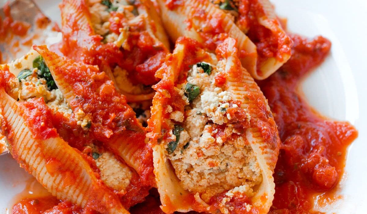Vegan Stuffed Shells Recipe