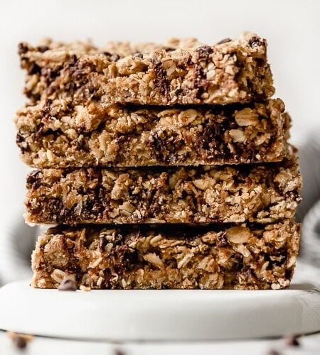 5-Ingredient Granola Bars (Nut-Free Option)