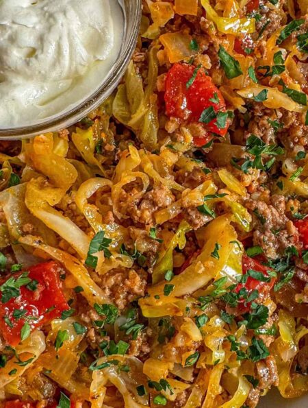 unstuffed cabbage rolls low carb