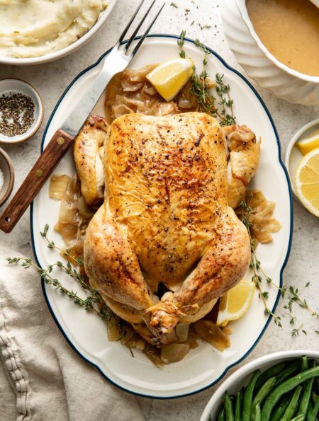 Roasted Chicken Recipe (Easy and Delicious)