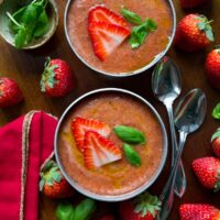 Strawberry Gazpacho Recipe