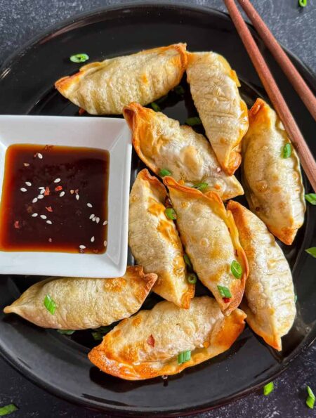 air fryer frozen potstickers