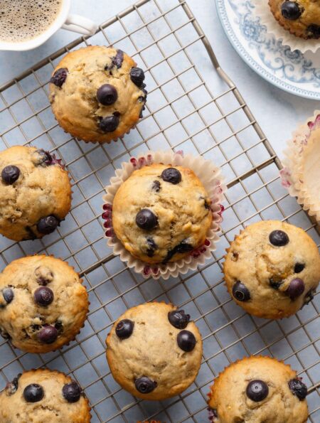 Blueberry Banana Muffins