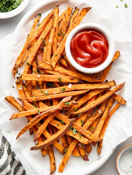 Easy Air Fryer Sweet Potato Fries