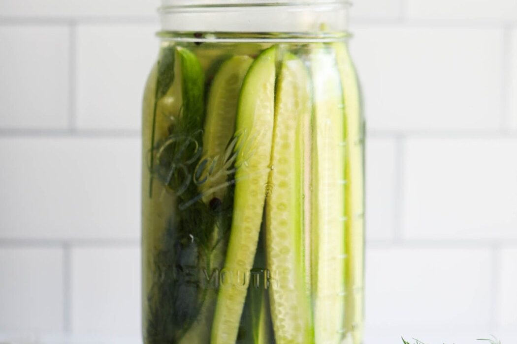 Easy Refrigerator Pickles