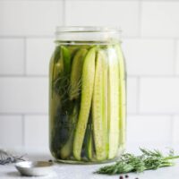 Easy Refrigerator Pickles