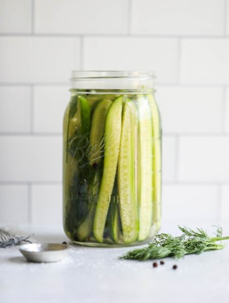 Easy Refrigerator Pickles