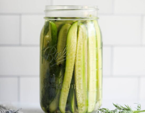 Easy Refrigerator Pickles