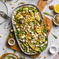 Grilled Zucchini Salad
