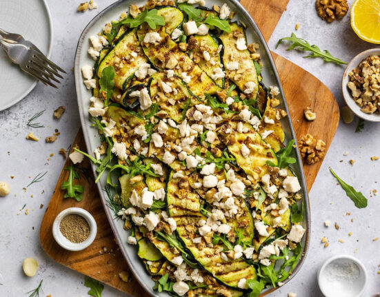 Grilled Zucchini Salad