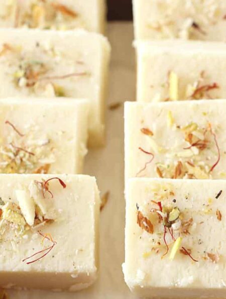 keto-friendly paneer burfi