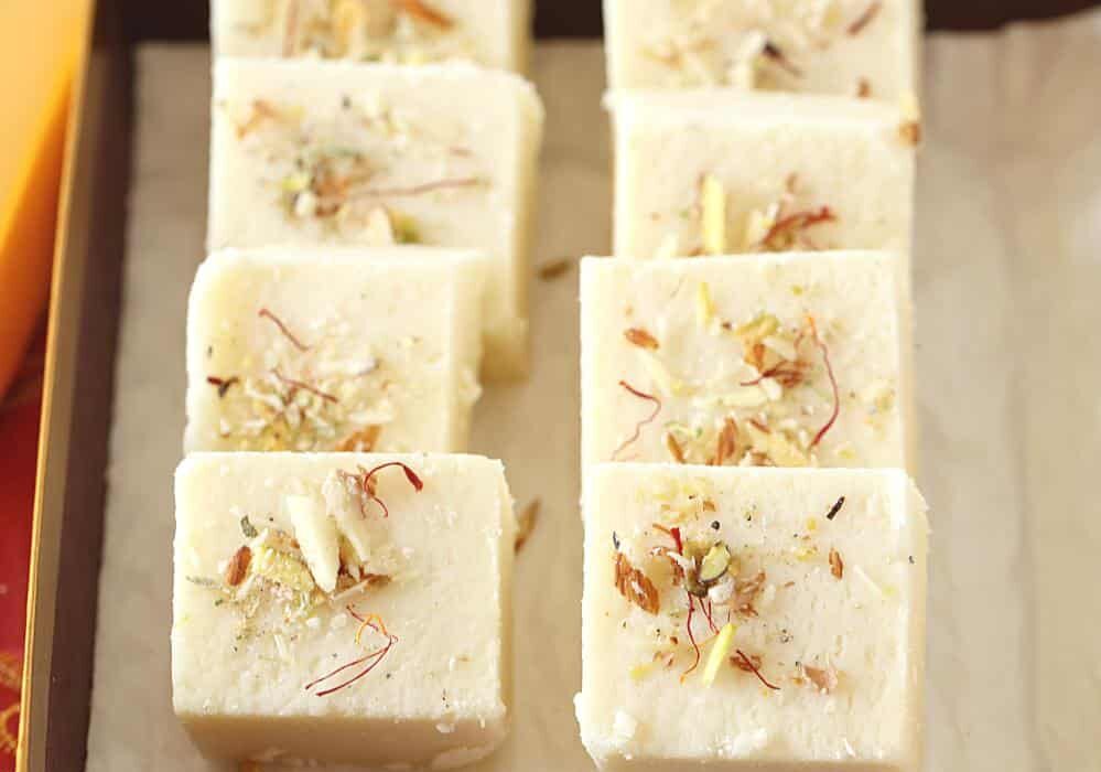keto-friendly paneer burfi