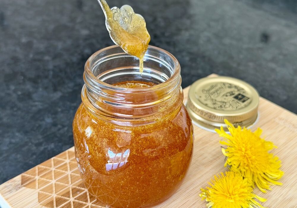 sugar free Dandelion Honey