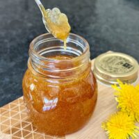sugar free Dandelion Honey