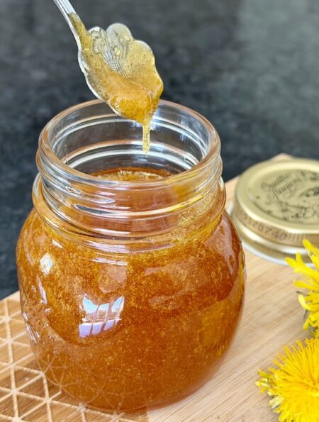 sugar free Dandelion Honey