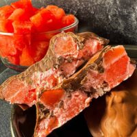 watermelon and yogurt clusters