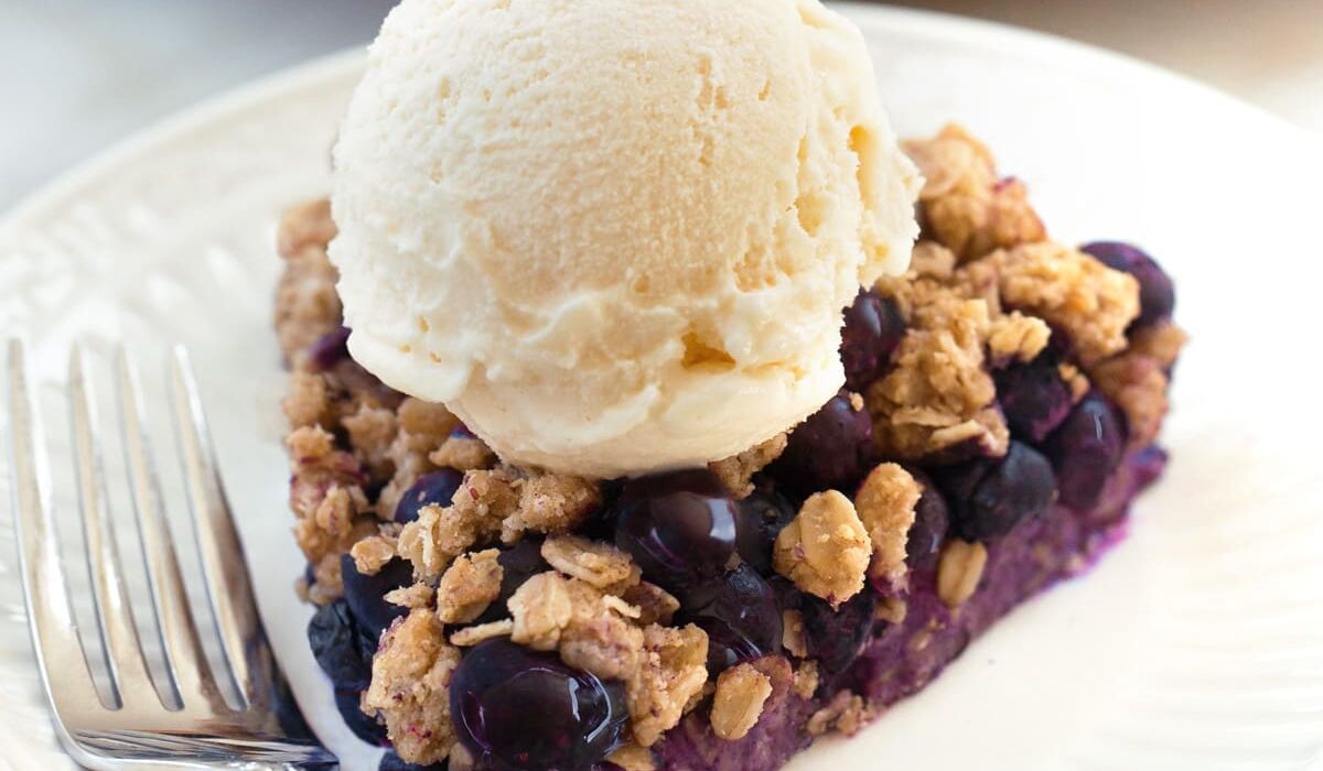 Healthy Blueberry Pie Recipe