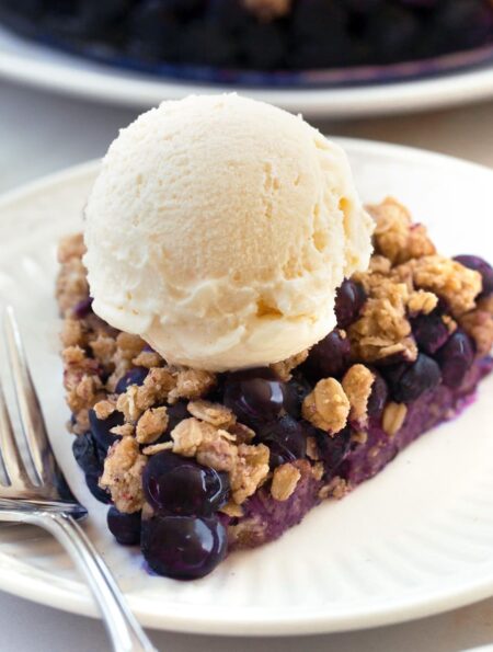 Healthy Blueberry Pie Recipe