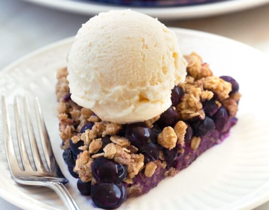 Healthy Blueberry Pie Recipe
