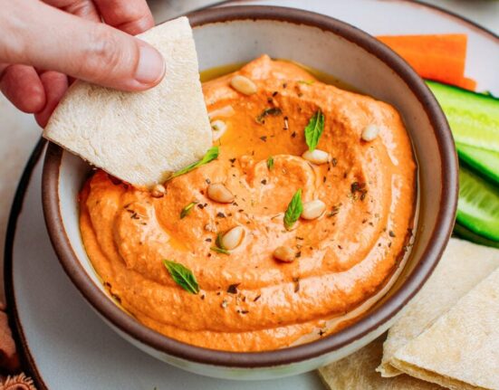 Keto Roasted Bell Pepper Dip Recipe
