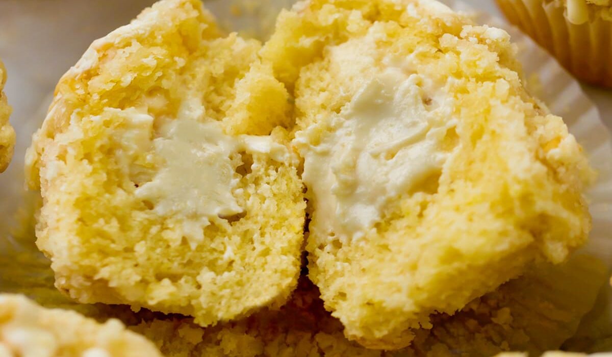 Lemon Cream Cheese Muffins Recipe