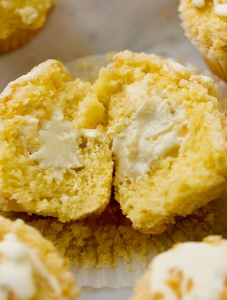 Lemon Cream Cheese Muffins Recipe