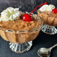 sugar free chocolate tapioca pudding