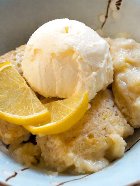 Vegan Lemon Pudding Cake Recipe